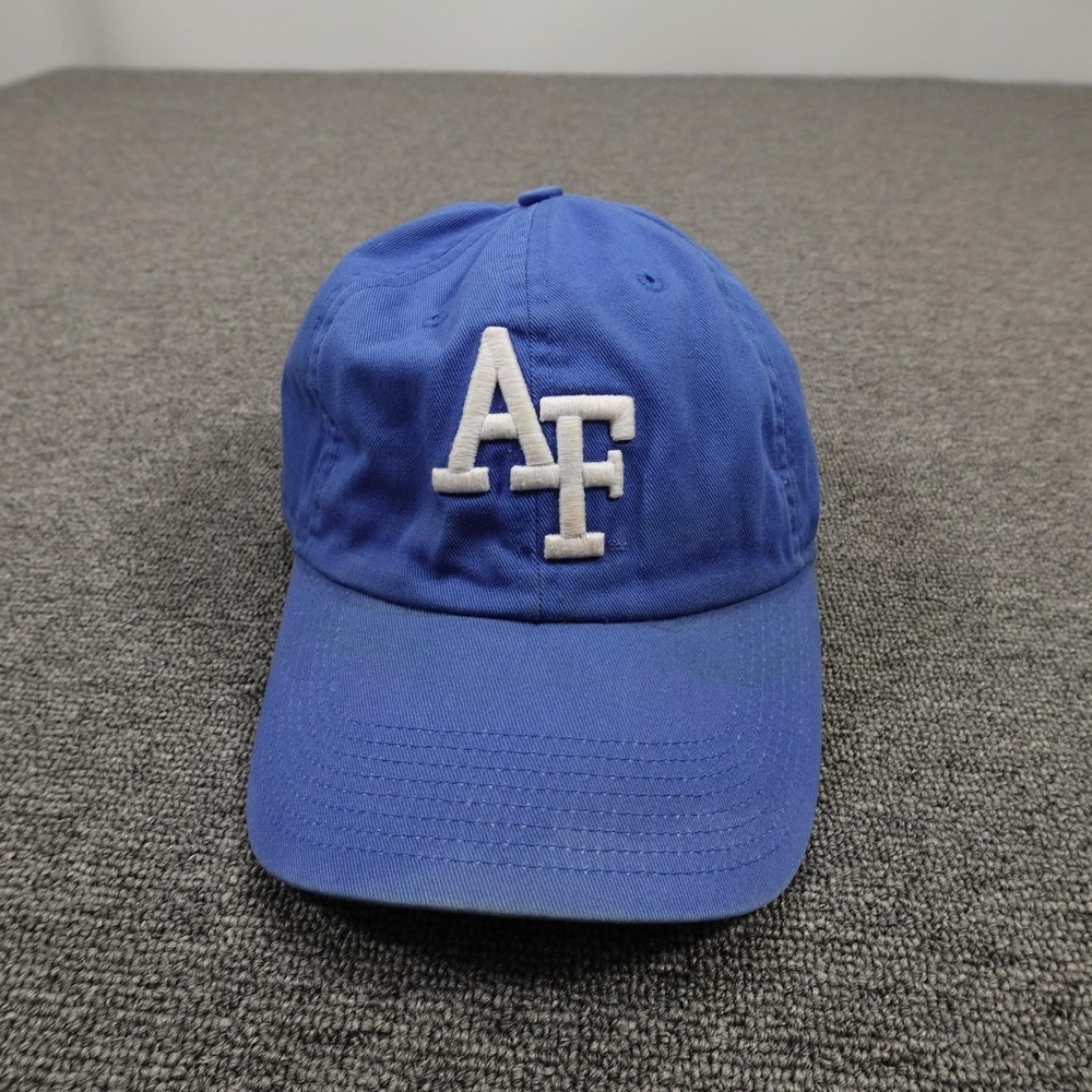 Nike‎ Air Force Falcons Hat Mens OSFM Blue Adjustable Swoosh Logo Cotton Cap